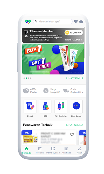 Banyak diskon & promo bulanan